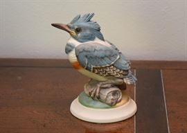 Boehm Fledgling Kingfisher Bird Figurine