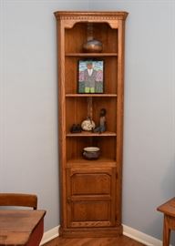 $150 - Tall Corner Display Cabinet / Shelf