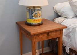 $95 - Oak Side Table with Drawer