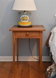 $95 - Oak Side Table with Drawer