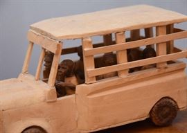 Folk Art Wood Sculpture