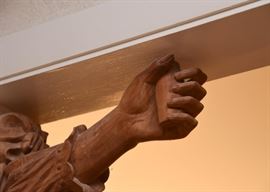 $300 - Wood Carved Architectural Bracket / Corbel