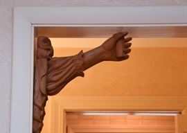 $300 - Wood Carved Architectural Bracket / Corbel