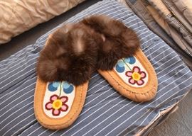 Beaded Slippers