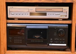 Stereo Equipment - Sony CD & DVD Player & Sony Multi-Storage CD Player