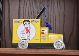 Retro Betty Boop Tin Truck