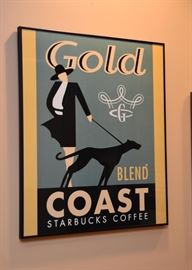 Starbucks Coffee Wall Hanging