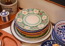 Hand Painted Dinnerware (Plates & Bowls)