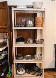 Baking Pans, Cookie Sheets, Mixing Bowls, Etc.