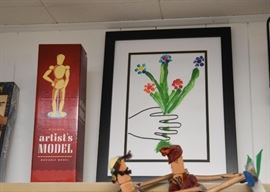 Artist's Model, Framed Prints