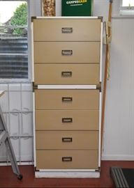 2 Painted Chests (stacked on top of each other)