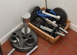 Weight Bench & Weights