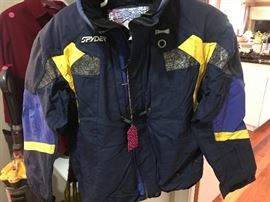 Spyder brand men's ski jacket- size large