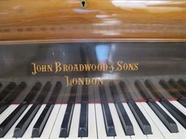 John Broadmoor rosewood Grand Piano 1877 London