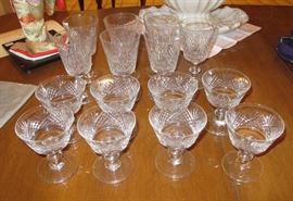 Crystal stemware