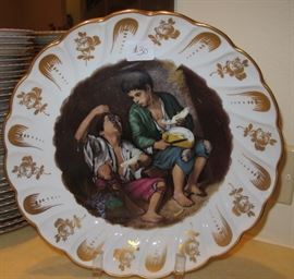Italian cabinet plate