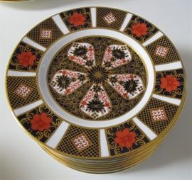 Royal Crown Derby Old Imari bread plates