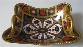 Royal Crown Derby Old Imari two handled basket