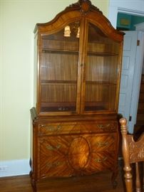 Beautiful matching china cabinet