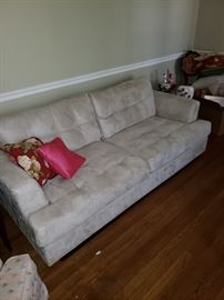 Micro fiber sofa