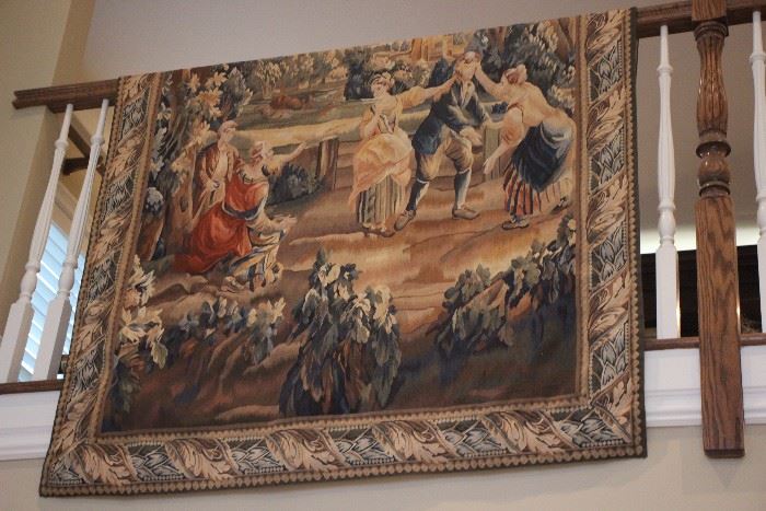 Fine wall hung tapestry