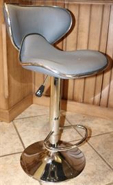 Modern Adjustable Counter Stool, 1 of 4