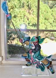 Glazed Chinese Figure