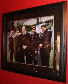 Signed Sopranos Cast Picture