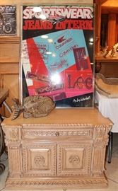 Warhol Poster for Jeans Companies