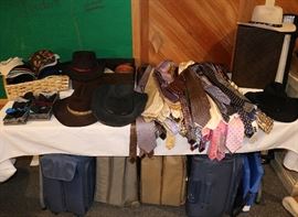 More ties and Stetson Hats