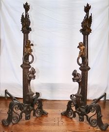 Chenets from English Castle