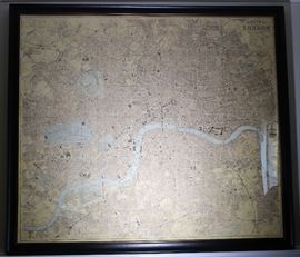 Reproduction Map of London