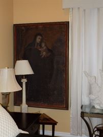 18th Century Religious Spanish Oil