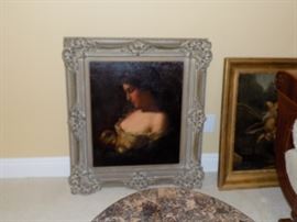 Charles Frederick Naegele Crystal Ball Oil on Board