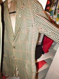 J.G Wells London men's wool suit