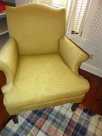 Vintage wing back chair from Lord & Taylor