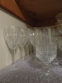 Waterford stemware (set of 10) Castlemaine Claret wine glasses