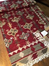 Potter Barn 8x10 Kilim Rug