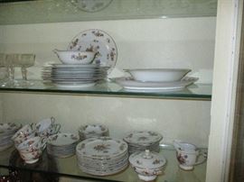 Harmony House china set for 8