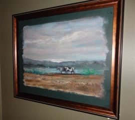 Untitled painting signed by Hal Groat