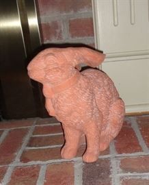 Clay rabbit - modern