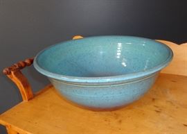 Beautiful hand thrown large bowl