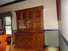 Stately dining room breakfront