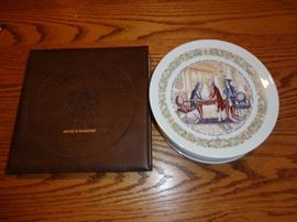 Complete set of LaFayette plates with certificates