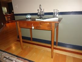 Antique table with drawer