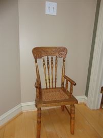 Child's press back chair