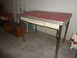 1950's retro table - needs some work