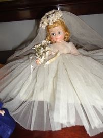 Madame Alexander Kins bride doll