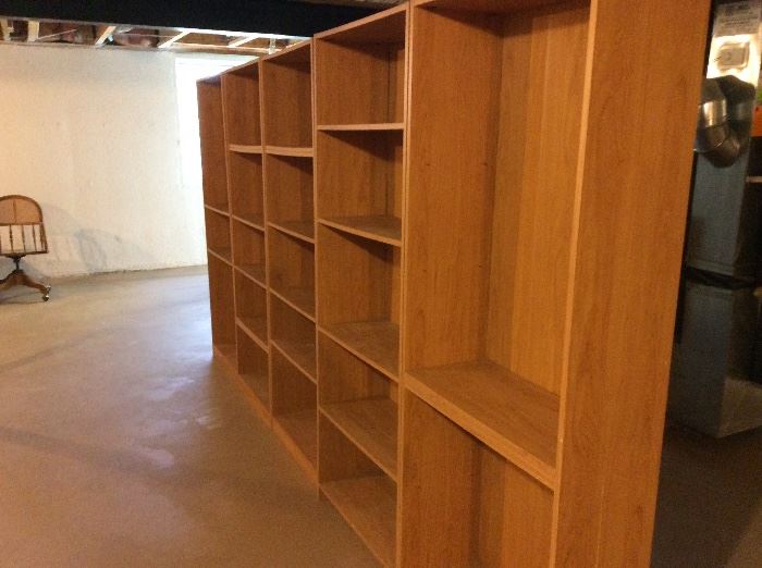 SELECTION OF BOOKCASES