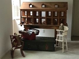 Fabulous and large old doll house to love